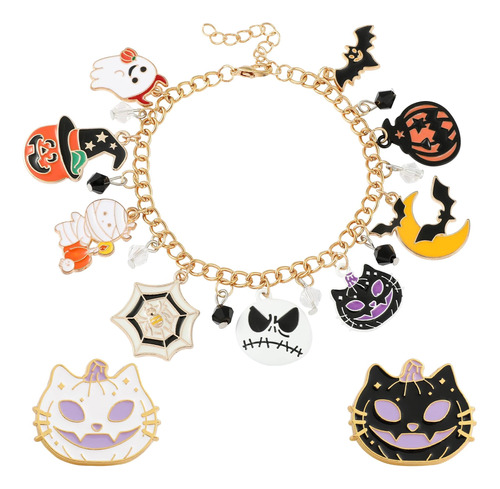 Joyería Feimeng, Pulseras De Halloween, Juego De Pines Esmal