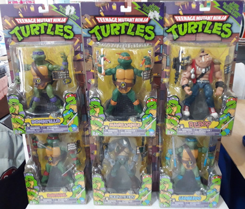 Tortugas Ninja 6 Pulgadas Colección Completa 2012