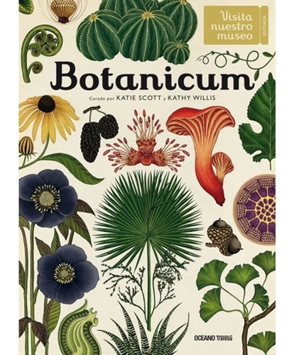 Botanicum Plantas - Libro Gigante - Oceano T Dura Ilustrado