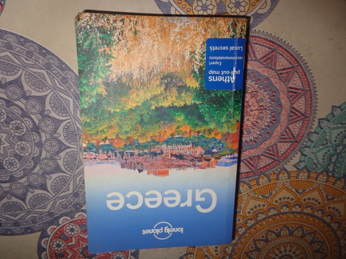 Greece- Guia 12 Edicion Athens Pull Out Map - Lonely Planet