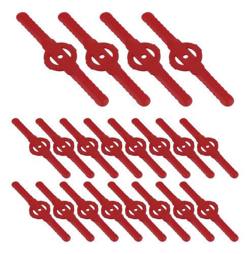 3 X 3x20pcs Brusher Cutter For Electric Cordless Mower 3 Pcs