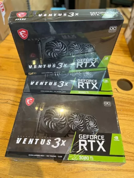 Placa De Video Nvidia Geforce Msi Rtx 3080 Ti 12gb Ventus 3x