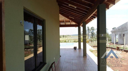 Chácara Com 3 Dormitórios À Venda, 1700 M² Por R$ 350.000,00 - Centro - Alvorada Do Sul/pr - Ch0081