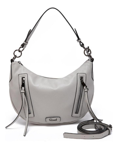 Cartera  Gacel  Oval  Gris  Car2928