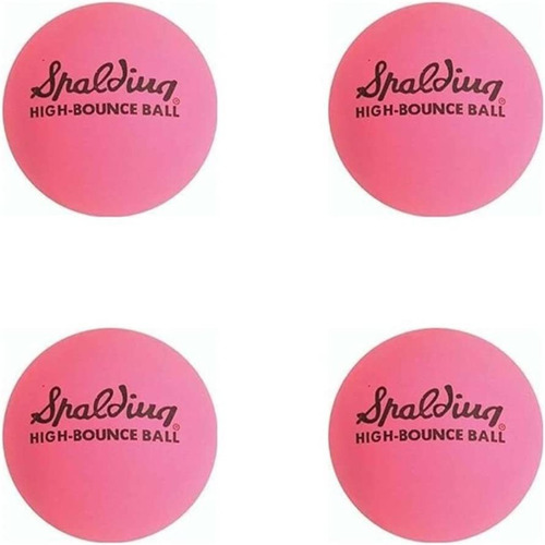 Spalding - Pelota De Rebote Alto (paquete De 4)