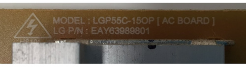 Sub Fuente Lg Original Eay63989801 Lgp55c-15op 55eg9100-ub (Usado)