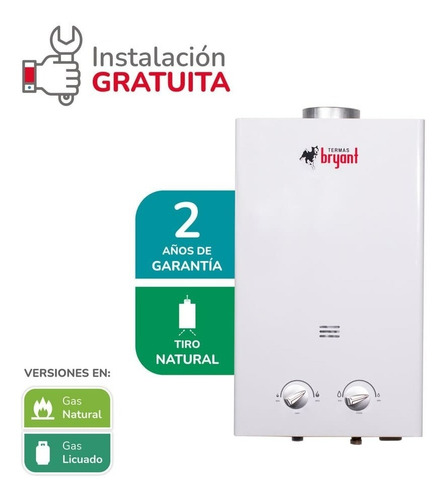 Terma A Gas 10 L Bryant Glp