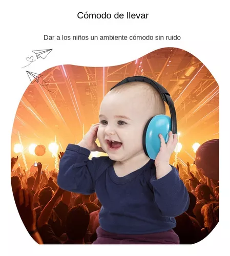 Cascos Bebe Antiruido,Cascos Antiruido Niños,Auriculares de protección  auditiva para niños,Baby Orejeras para bebés,Mejorar el Sueño,Protección
