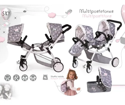 Carrito muñecas sky sale