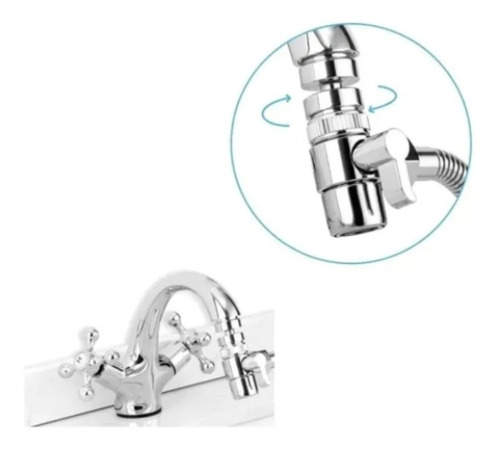 Grifo Extensión Ducha Conjunto Externo Para Grifo Agua