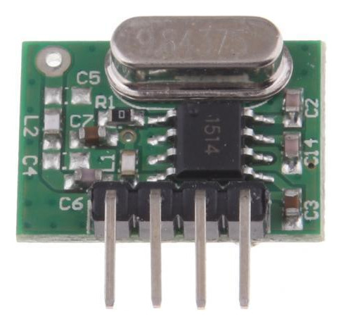 6x 315mhz 4 Canales De Control Remoto Inalámbrico De Alta