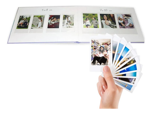 Álbum Autoadesivo Verde Para Fotos Instax Mini E Mini Link
