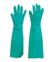 Comprar Guante De Nitrilo Verde Largo 18'' Quimicos Mayor Detal Gu.