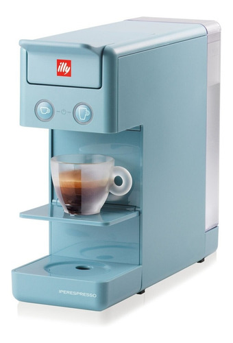 Imagem 3 de 5 de Combo Máquina De Café Illy Y3.3 Azul 120v + 165 Cápsulas