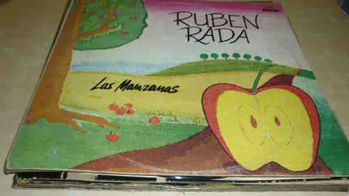 Ruben Rada Las Manzanas Vinilo Excelente Tapa Vg