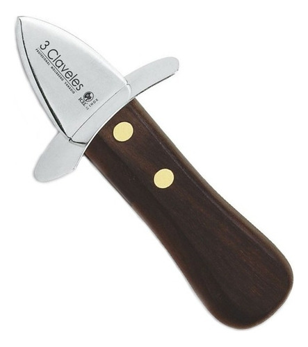 Cuchillo Abreostras Tres Claveles - 5 Cms Inox