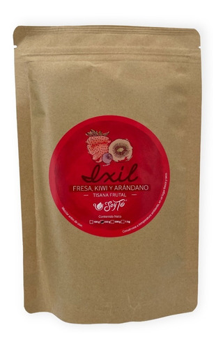 Tisana Frutal Ixil Fresa Kiwi Arándano 250g - Soy Té