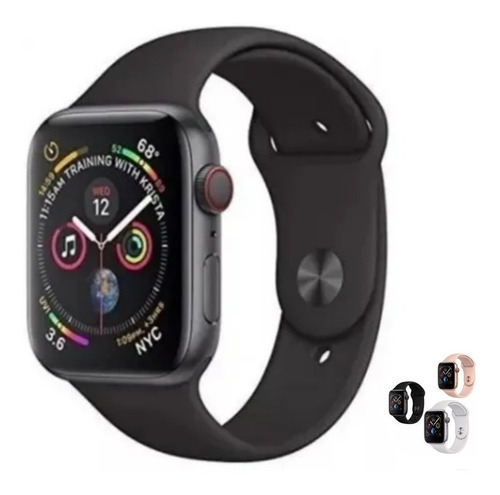 Relógio Smartwatch Iwo8 Lite W34s Troca Pulseira Android Ios Cor da caixa Black Cor da pulseira Black