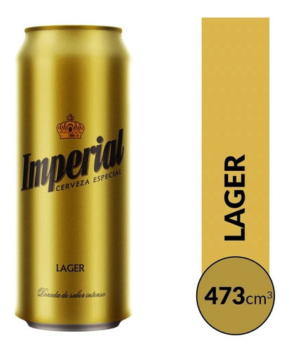 Cerveza Imperial Lata 473cc Pack 12 Unidades