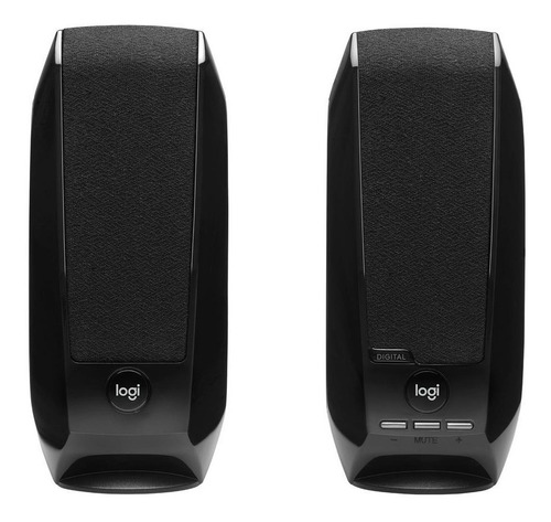 Altavoz multimedia USB Logitech S-150 de 1,2 W Rms, color negro, 110 V/220 V