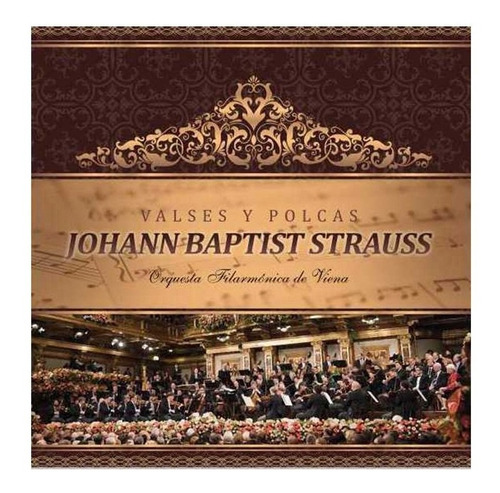 Vinilo Johhann Baptist Strauss - Orquesta De Viena - Procom