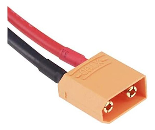 Olirc 2pcs Xt90 M A Xt90 Fm Extensión Del Adaptador Hombre