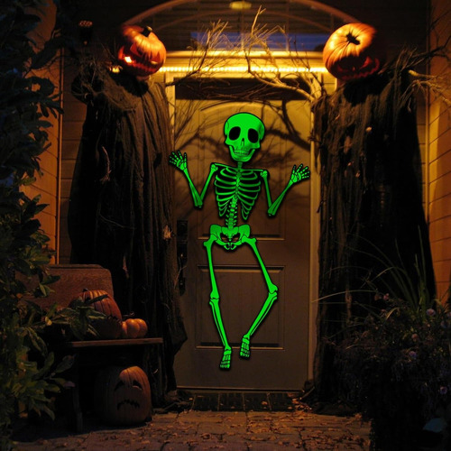 Decoraciones De Halloween Que Brillan En La Oscuridad, Sumin