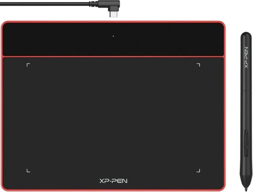 Tableta Gráfica Digitalizadora Xp-pen Deco Fun S Roja !