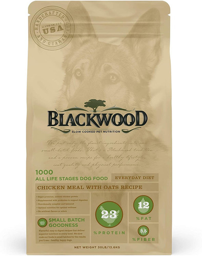 Blackwood - Alimento Para Perros Durante Toda La Vida, Hecho