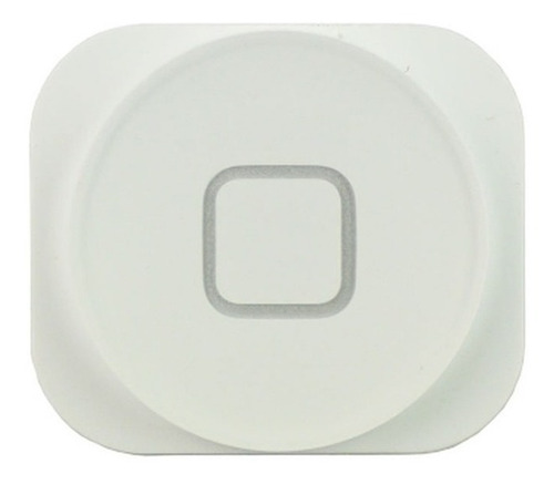 Botón Inicio Home Plástico Oem Blanco Para iPhone 5