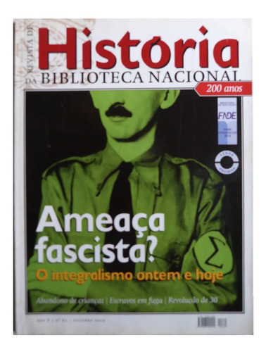 Revista De História Da Biblioteca Nacional #61 Integralismo