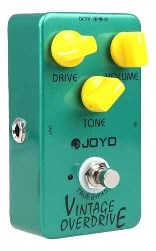 Imagen 2 de 3 de Pedal de efecto Joyo Vintage Overdrive JF-01 verde