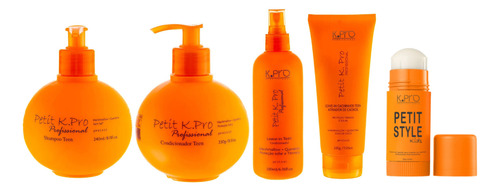 Kit Sh+ Cd+ Leave-in+ Cachinhos+ Style Kids 30g Petit - Kpro