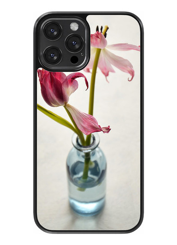 Funda Diseño Para Huawei Tulipanes En Florero #2