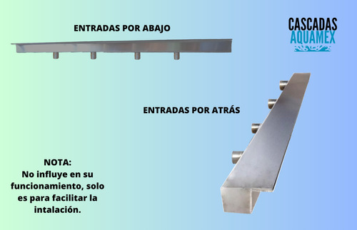 Cascadas Para Alberca Y Muro Llorón 2.0 Mts.