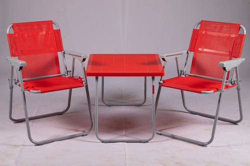 Sillon Plegable Con Lona Microperforada