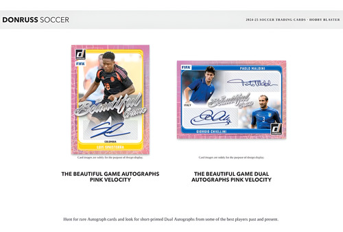 Tcg 24/25 Panini Donruss Soccer 6 Pack Blaster Box Red Cubic