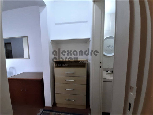 Imagem 13 de 15 de Apartamento De 1 Dormitório Todo Mobiliado Para Locação Em Moema - 641
