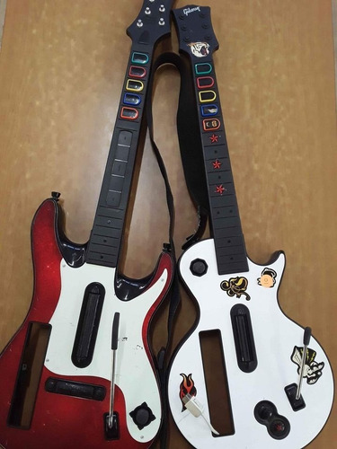 Imagen 2 de 2 de 2 Guitarras Wii Buenas Condiciones Compatibles Con Wii U