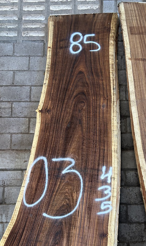 Parota Para Mesa, Tablon #03 85-115x435 $14603. No Aplica No Aplica