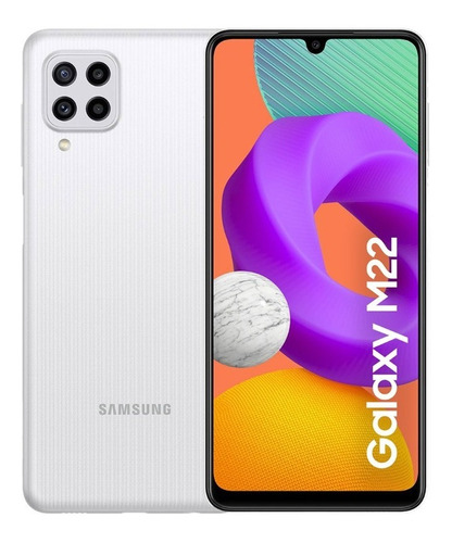 Celular Samsung Galaxy M22 128gb 4gb Ram Blanco