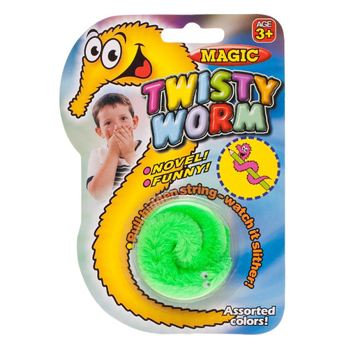 Gusano  Twisty Worm  Truco De Magia Colores Juego Juguete