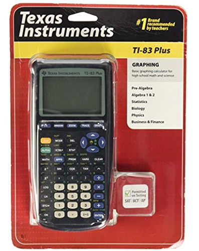 Calculadora Gráfica Texas Instruments Ti-83 Plus