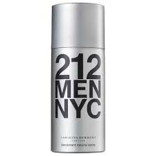 Desodorante Carolina Herrera 212 Men 150 Ml Original !!!