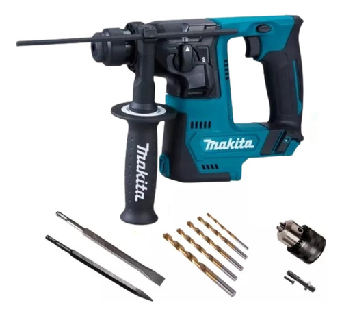 Martelete Makita Hr140dz 12v Sds Plus Com Acessorios