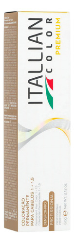 Tinta Itallian Color Premium 8.44 Louro Claro Cobre Intenso Tom 8.44 loiro claro cobre intenso