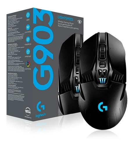 Mouse Gamer Óptico Inalámbrico Logitech G903
