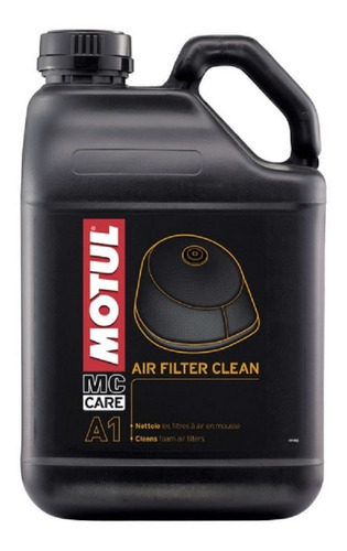 Limpiador De Filtro De Aire Para Moto Motul A1 5 Lt