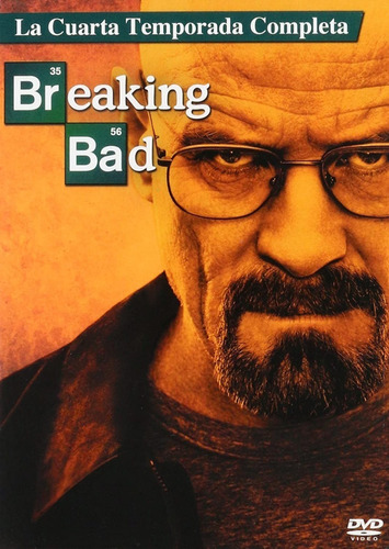 Breaking Bad Temporada 4 Cuarta Dvd Serie Nuevo