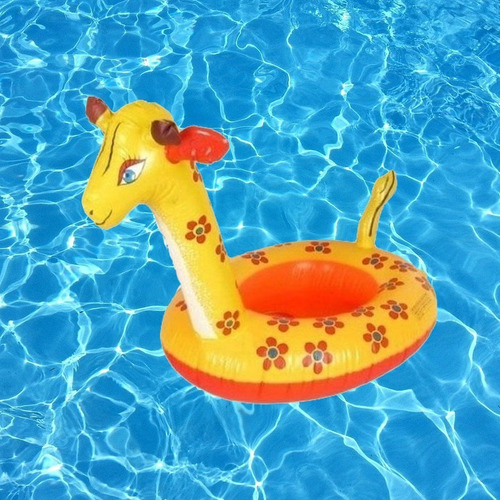 Imagen 3 de 3 de Bote Inflable Jirafa 28 Pulgadas Pileta Verano